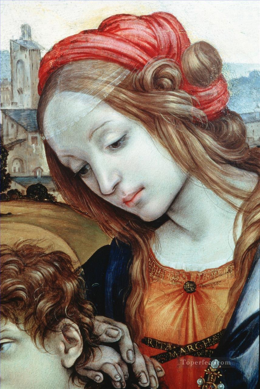 Sagrada Familia dt1 Christian Filippino Lippi Pintura al óleo